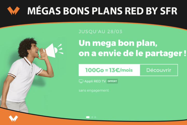 Bons plans chez RED by SFR