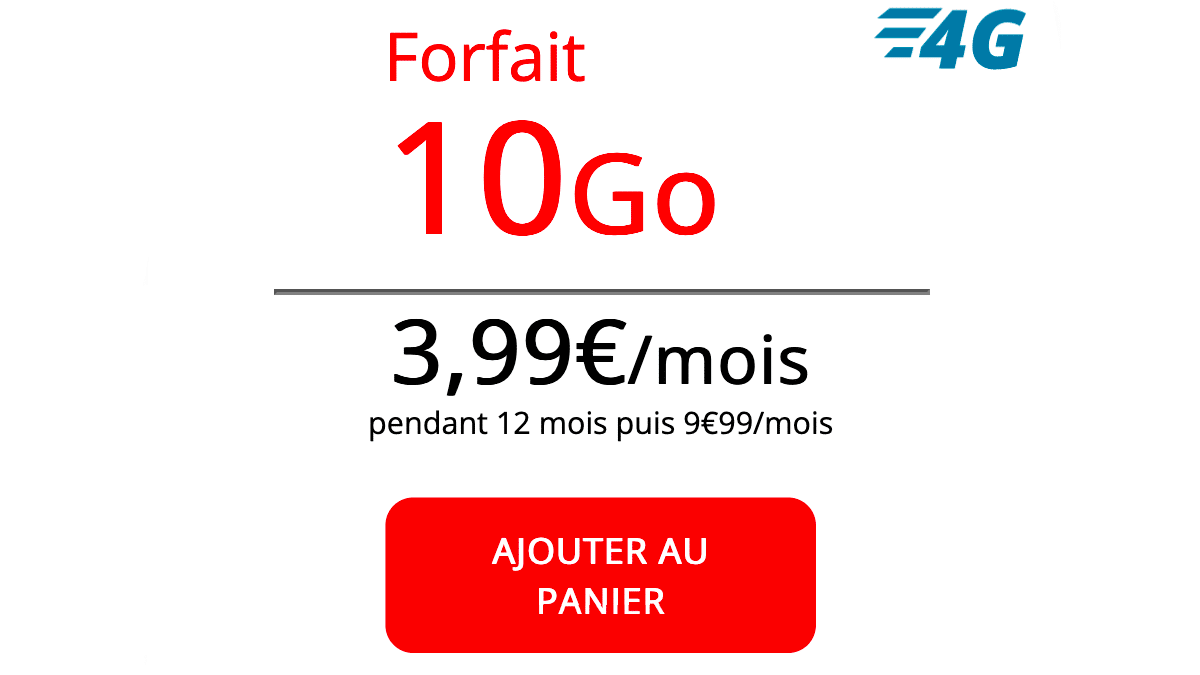 Avec Auchan Telecom, les clients peuvent souscrire à un forfait mobile à 3,99€