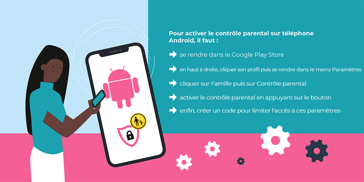 Android : activer le contrôle parental