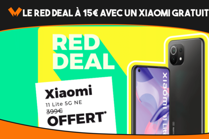 Avec le RED Deal, un Xiaomi 11 Lite 5G est gratuit