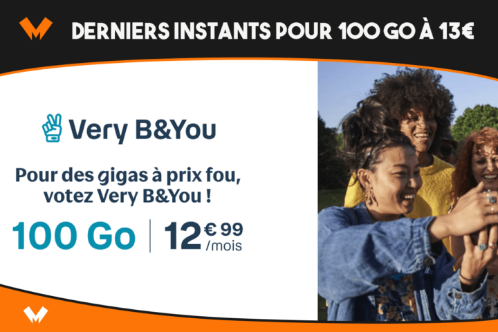 Very B&You forfait 100 Go
