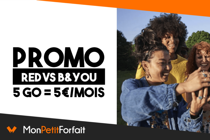 Forfaits en promo RED by SFR vs B&YOU