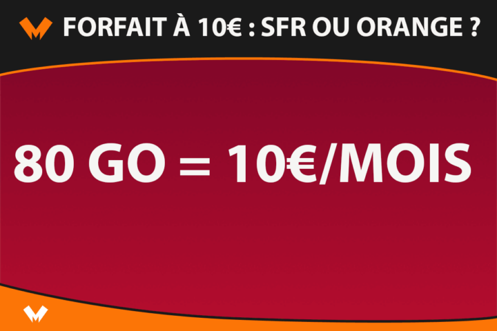 forfait à 10€ sfr orange