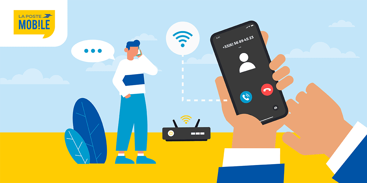 Wi-Fi با پست تلفن همراه تماس می گیرد