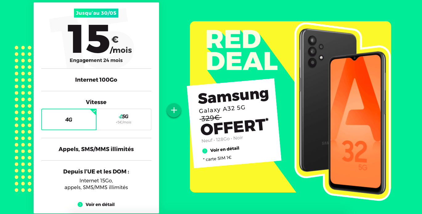 RED Deal Samsung Galaxy A32
