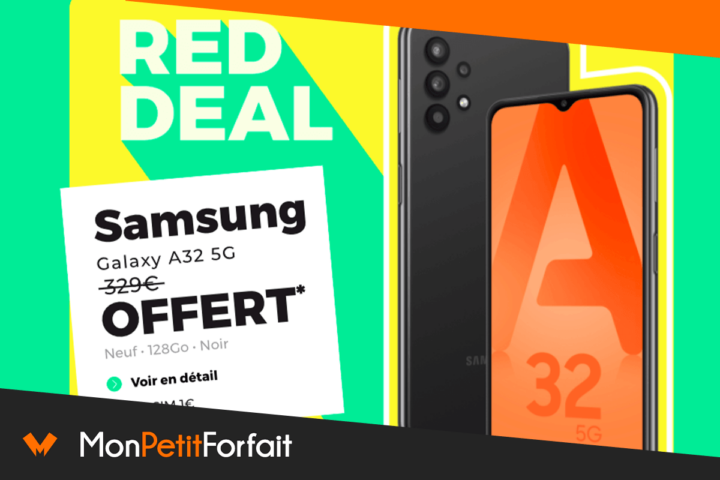 Samsung Galaxy A32 gratuit