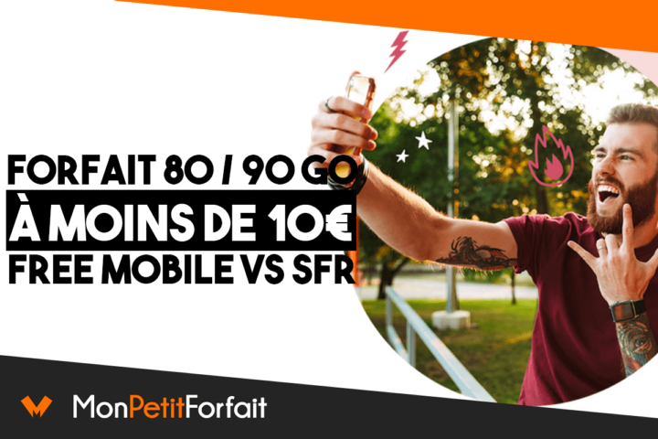 Forfaits mobiles en promo Free vs SFR