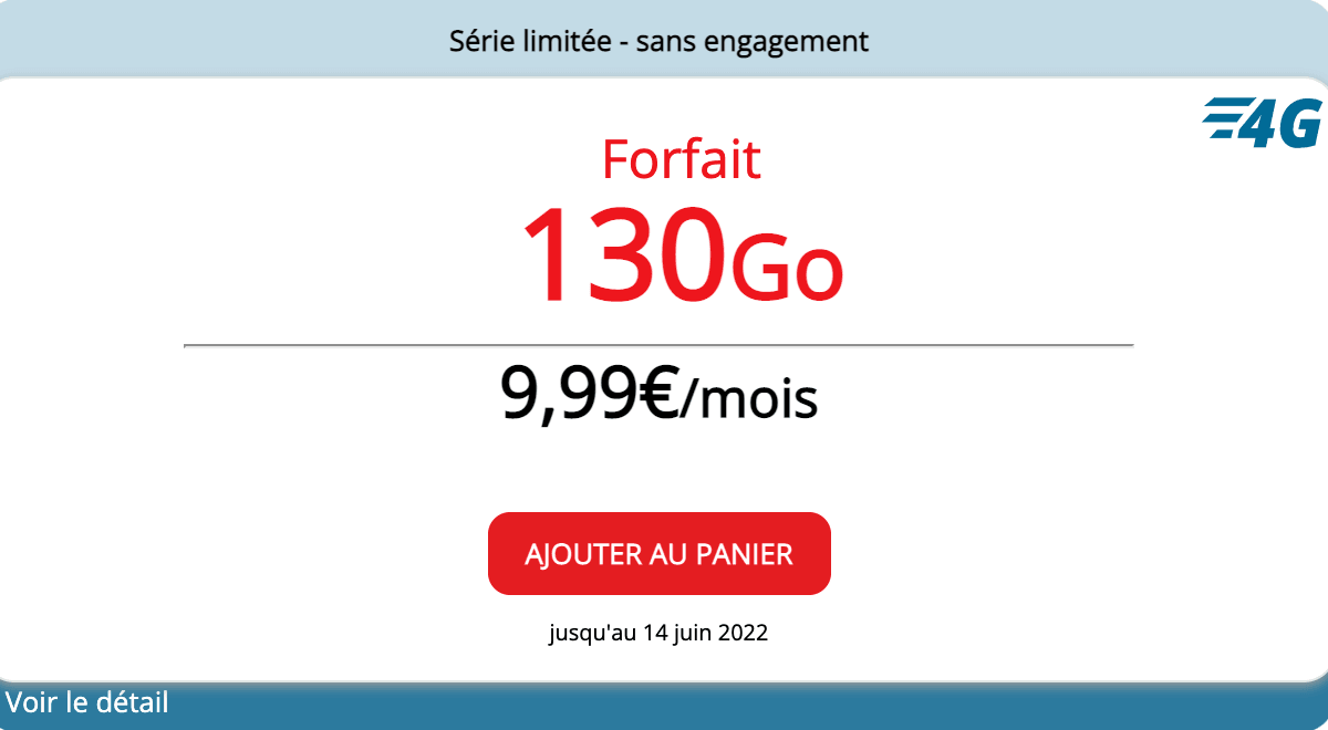 Forfait mobile Auchan Telecom