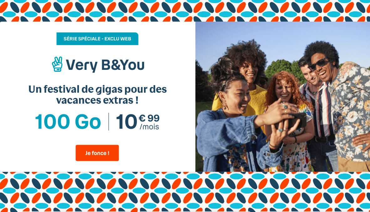 Réseau Bouygues Telecom 100 Go