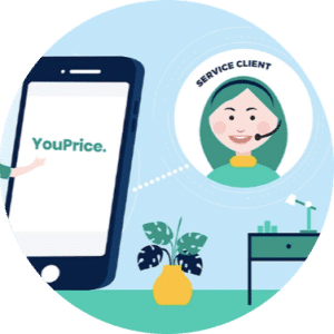 Service client de YouPrice