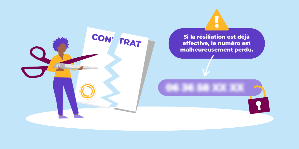 comment recuperer les numero supprimer