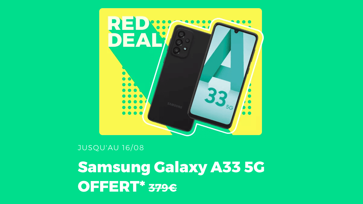 Samsung Galaxy A33 5G offert