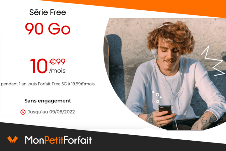 Le forfait mobile Free en promo à 11€