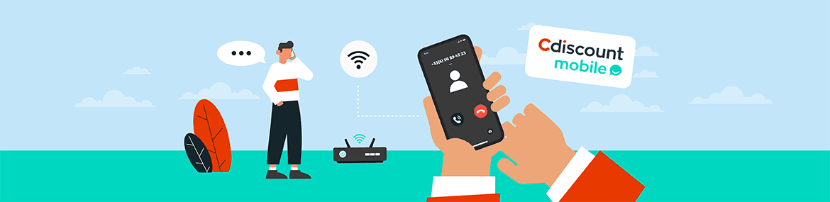 Activer appels Wi-Fi Cdiscount Mobile