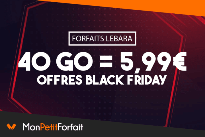 Lebara forfait Black Friday