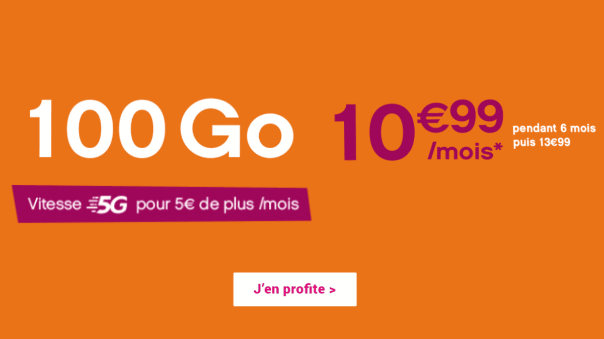 Forfait 100 Go de Coriolis Telecom