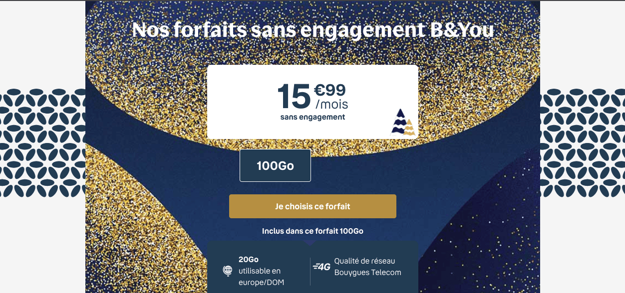 B&You forfait 5G