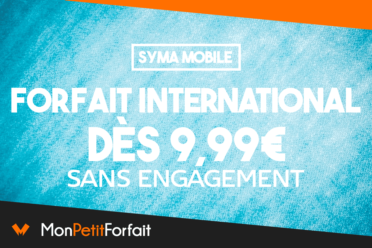 Syma Mobile forfait international