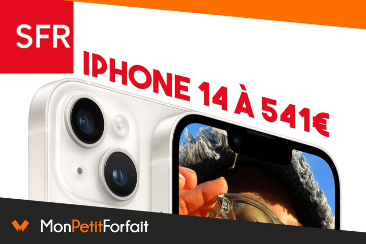 SFR promo iPhone 14 541€
