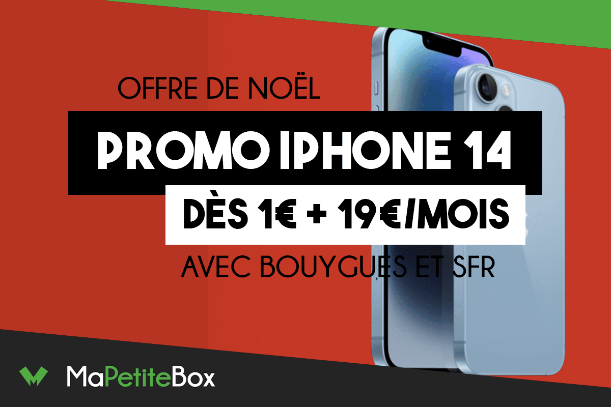 iPhone 14 en promo Bouygues et SFR