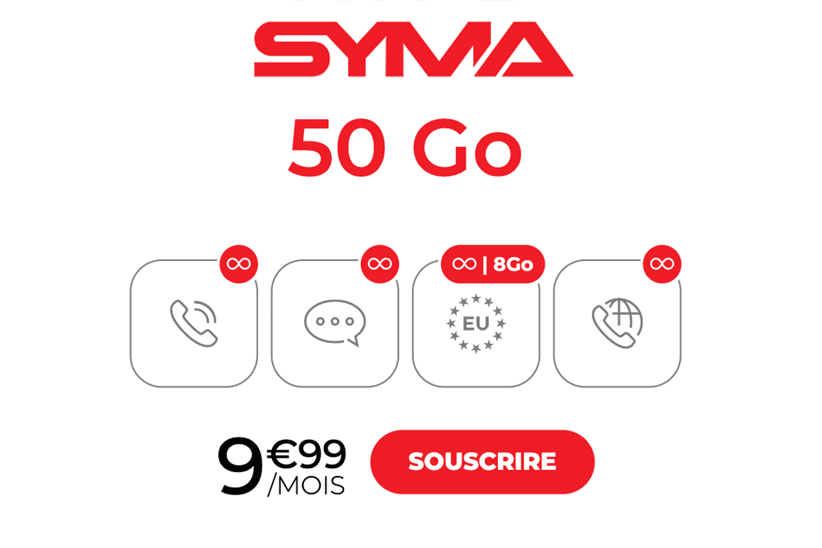 Syma forfait 50 Go sans engagement