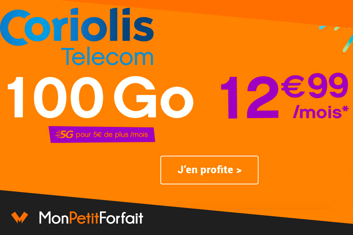 Forfait 100 Go Coriolis Telecom