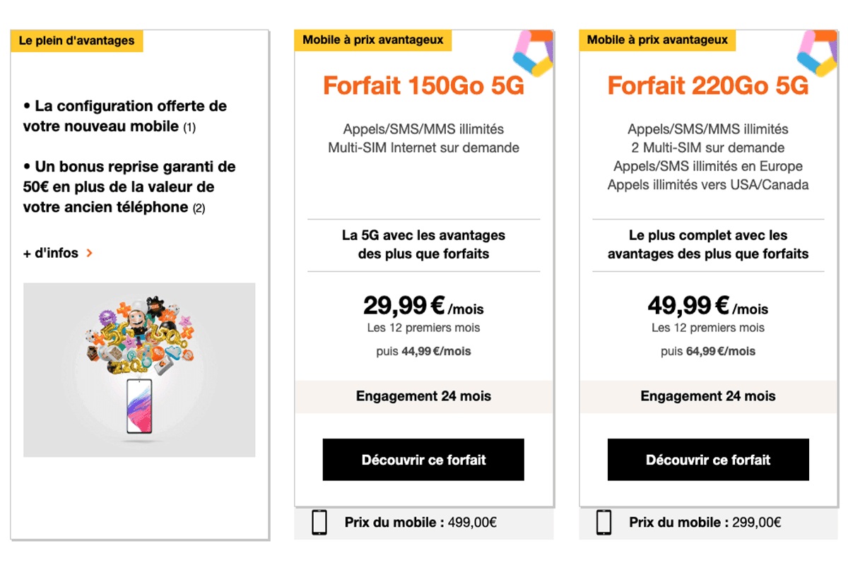 Mobile plans for Samsung Galaxy S22+