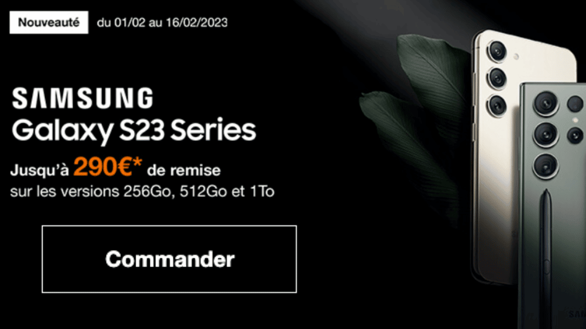 Samsung Galaxy S23 chez Orange en promo