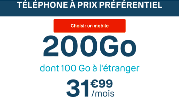 5G 200 GB plan with Galaxy S22 for €1