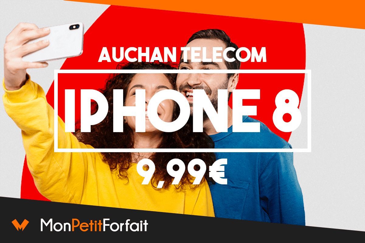 Auchan Telecom et iPhone 8.