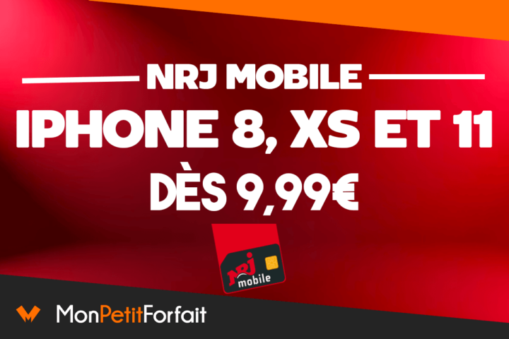 Offres NRJ Mobile iPhone en promo