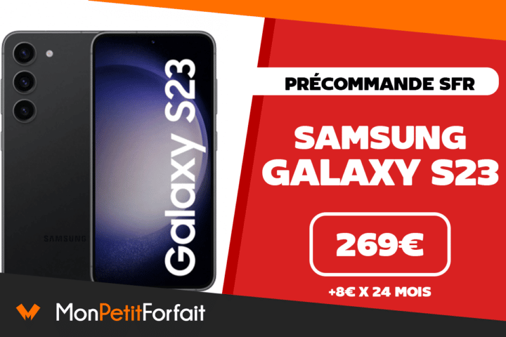 Galaxy S23 pas cher avec SFR précommande