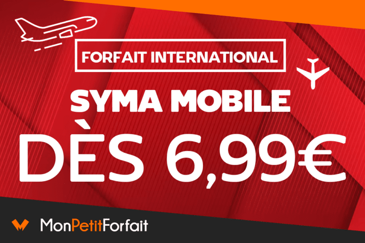 Forfaits Syma Mobile pour l'international