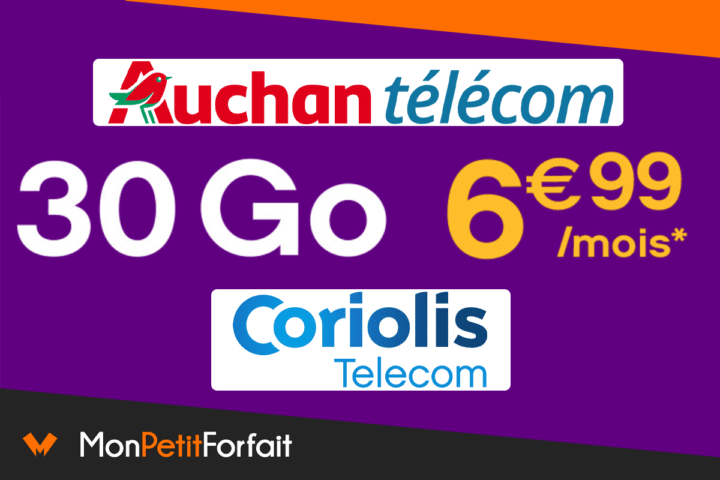 Forfait pas cher d'Auchan télécom et Coriolis Telecom