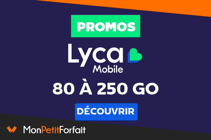 Lycamobile série forfaits mobiles promotions