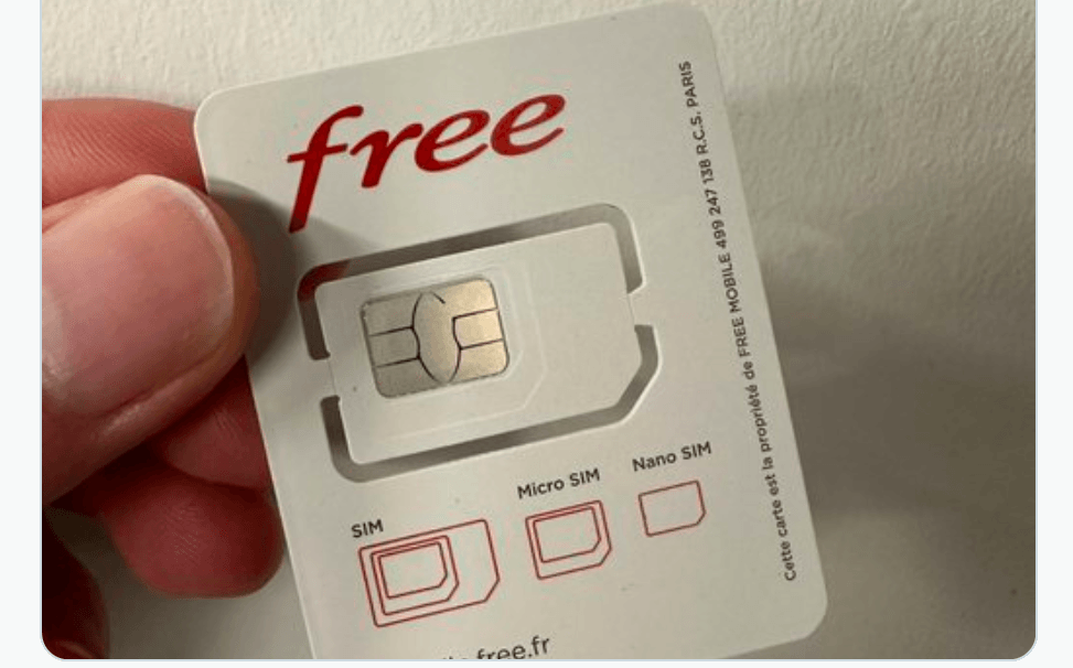 Cartes SIM Free 