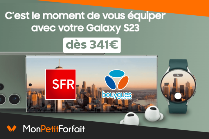 Bouygues Telecom vs SFR S23 pas cher