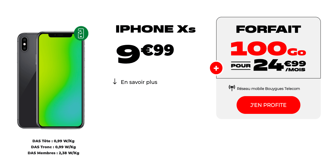 iPhone Xs iPhone pas cher