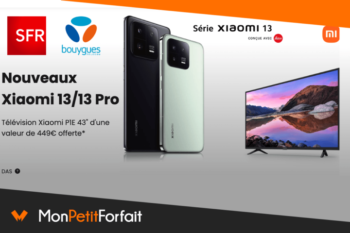 Xiaomi 13 en précommande SFR et Bouygues Telecom