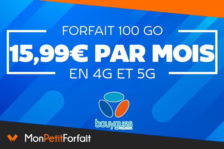 Bouygues Telecom forfait mobile 100 Go