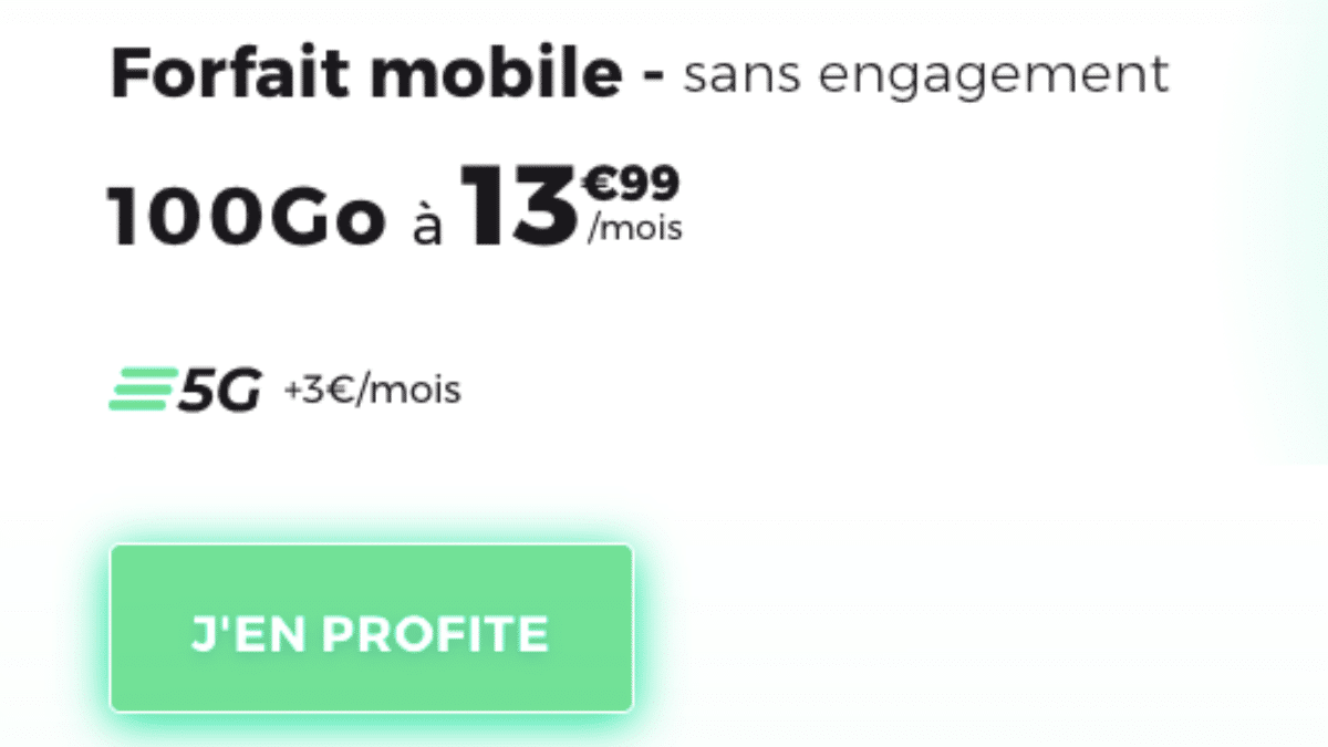 100 Go chez RED by SFR