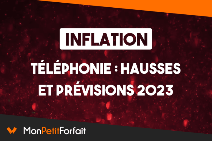 Inflation coûts forfaits mobiles 2023