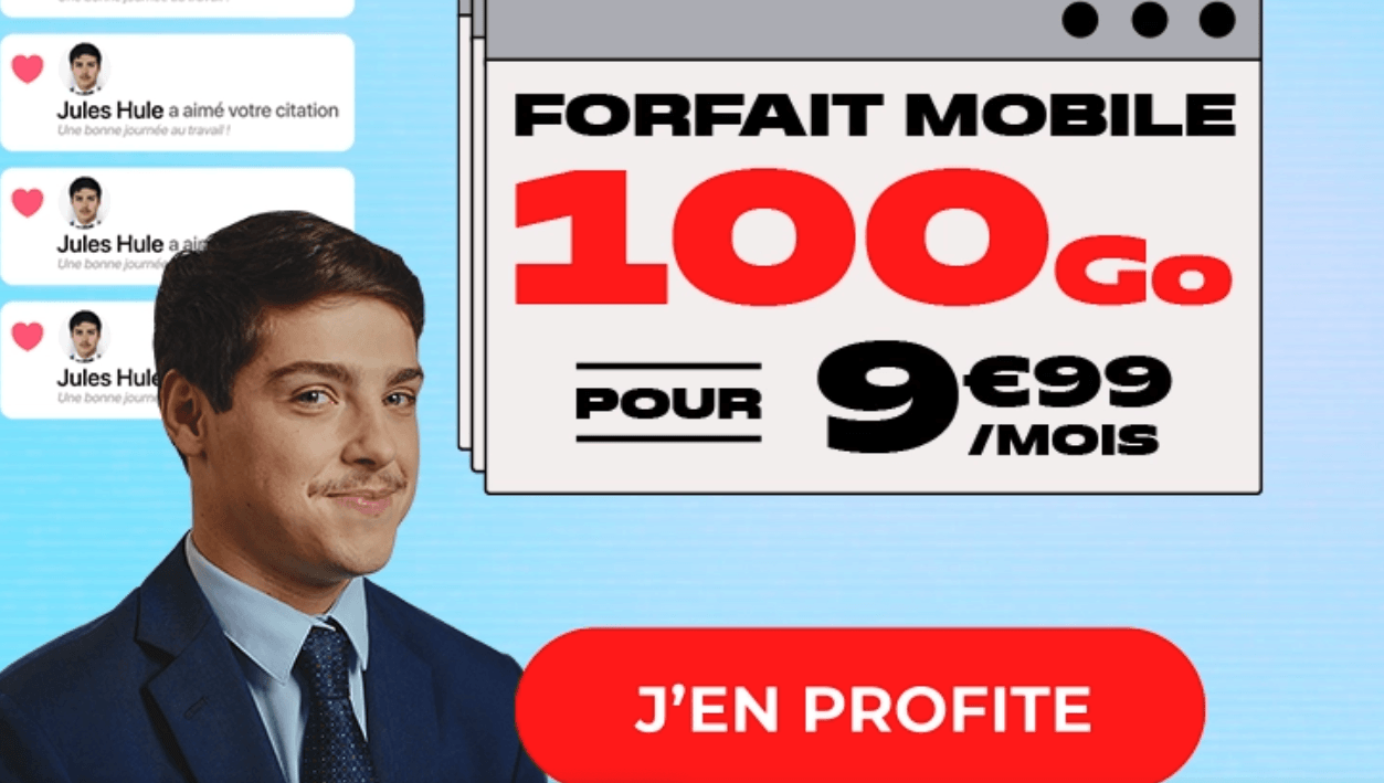 Forfait 100 Go NRJ Mobile