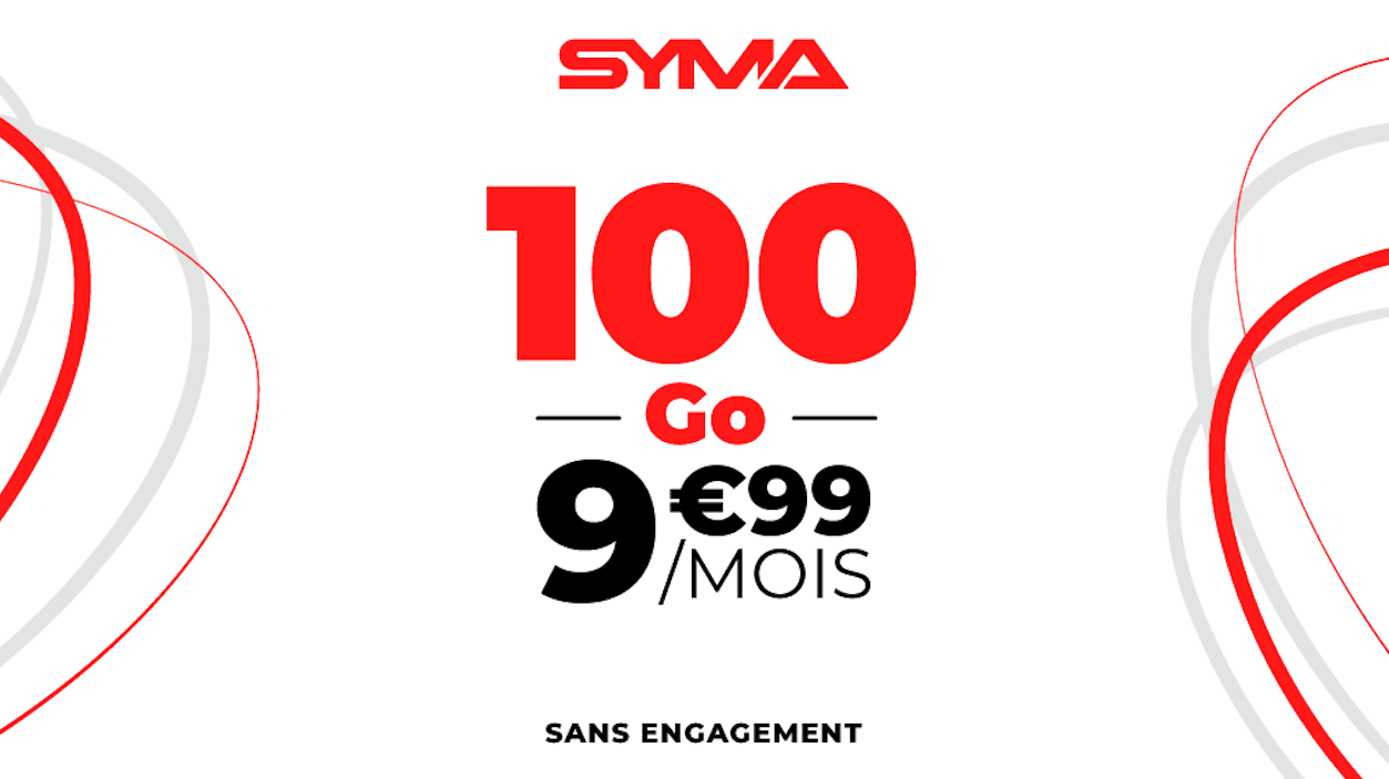 Forfait 100 Go Syma Mobile