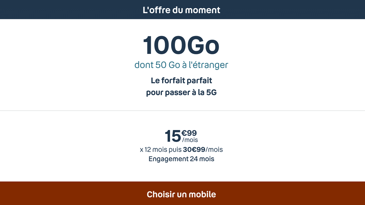 Forfait mobile Bouygues