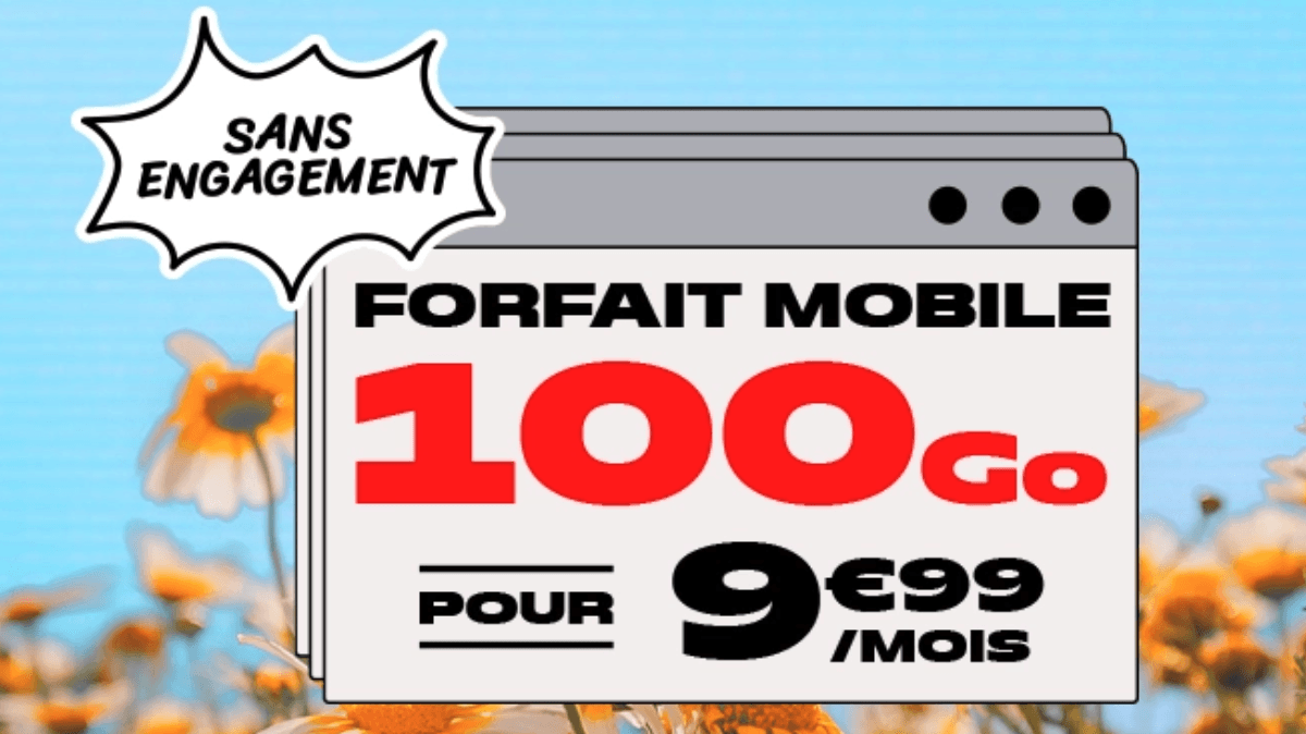 NRJ Mobile forfait 100 Go