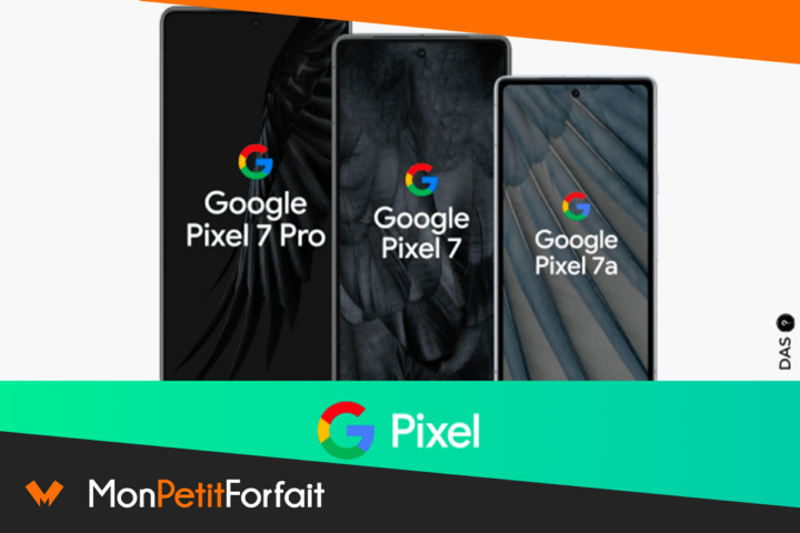 Google Pixel 7a en promo RED by SFR