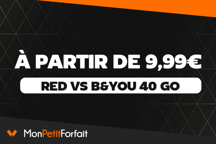 RED by SFR vs B&You 40 Go