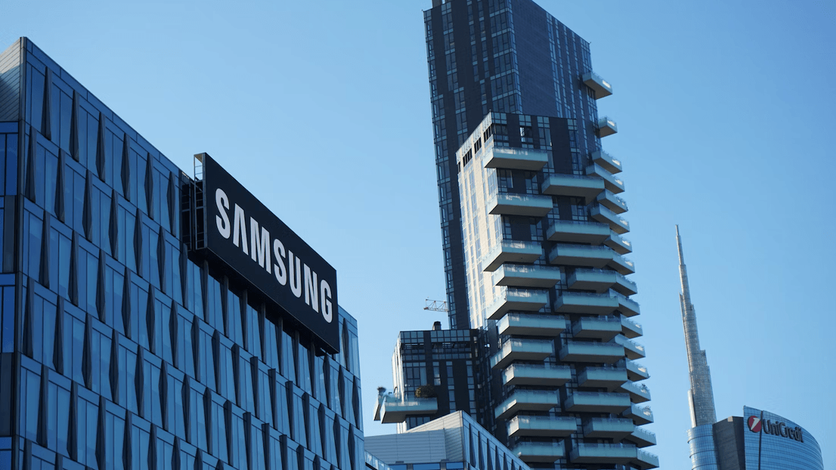 Samsung baisse des ventes