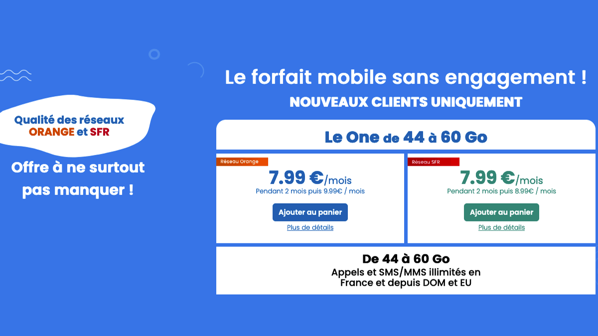 Forfait mobile YouPrice